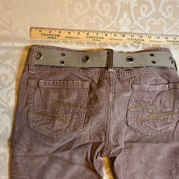 Women's Corduroy Pants in Mauve - Picture 2 of 4